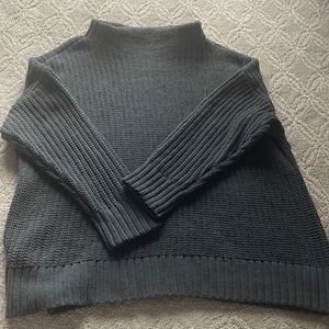 Women’s mock neck chenille sweater